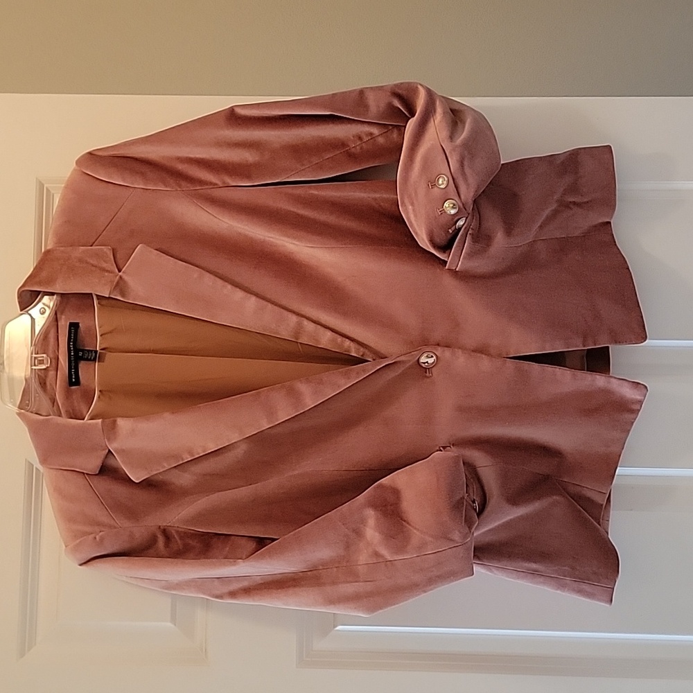 White House Black Market Blush Blazer